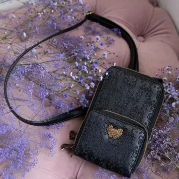 ANNA SUI 아나 수이 미니 아코디언 주름식 스마트폰 숄더 Butterfly