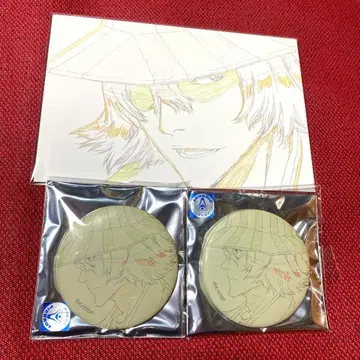 BLEACH 862 애니메이트 페어 우라하라 키스케 매트 캔뱃지 원화 배지