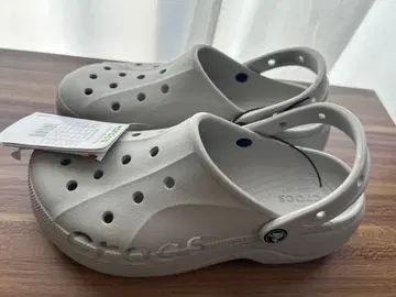 Crocs Baya Platform Clog 25cm 통굽 그레이지