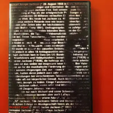 Michael Jackson DVD 3장 세트