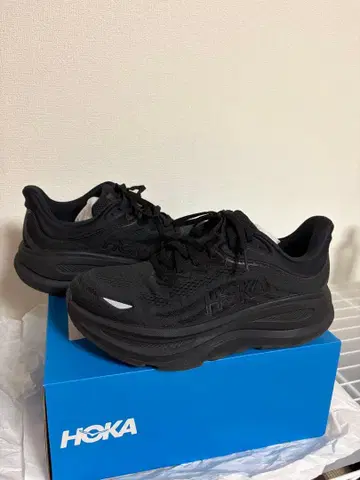 [ 새상품급 ] 27.0cm HOKA BONDAI 9 wide BLACK