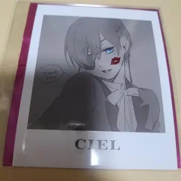 사진풍 카드 흑집사 Black Butler [ 시엘 팬텀하이브 ]
