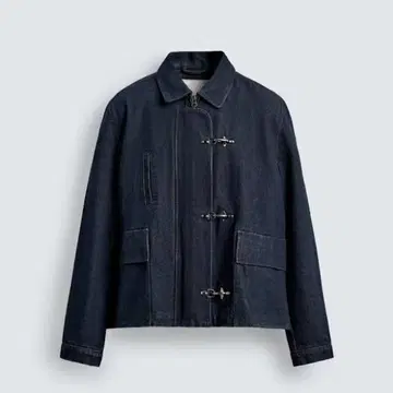 ZARA 토글 버튼 데님 자켓 S
