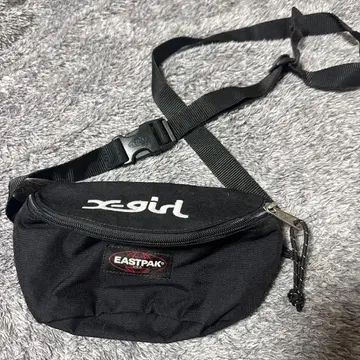 X-girl EASTPAK 콜라보 바디백 블랙