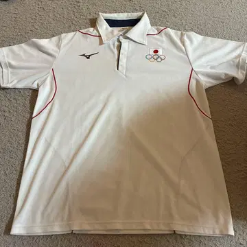 MIZUNO 피케 셔츠 화이트 M
