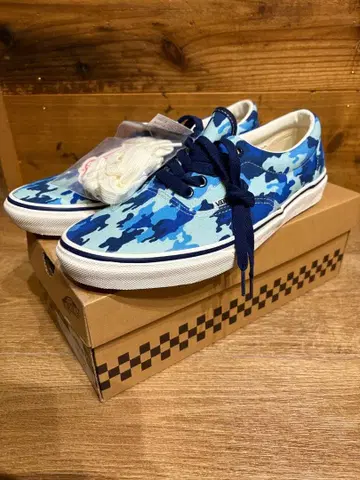 새상품 사이즈 27.5cm! VANS ERA 90s CAMO BLUE CAMO 복각