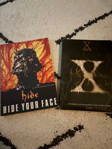 X singles, hide hide your face 밴드스코어