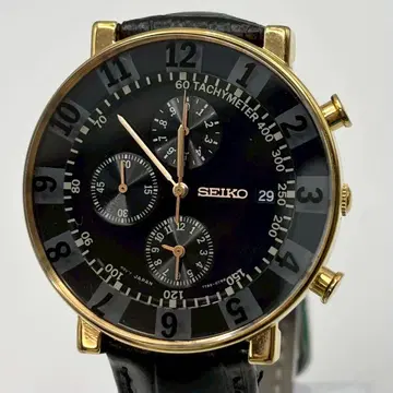 [ 작동 ] SEIKO 7T92-0TL0 세계 1000개 한정판 남성용 손목시계 qz