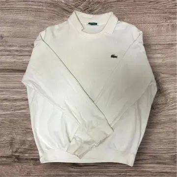 LACOSTE EXCLUSIVE EDITION 맨투맨 화이트 36