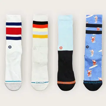 STANCE 스탠스 삭스 양말 4족 세트