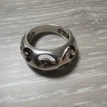 SWIRL ARABESSQUE RING - 당초 문양 반지 실버 925 각인