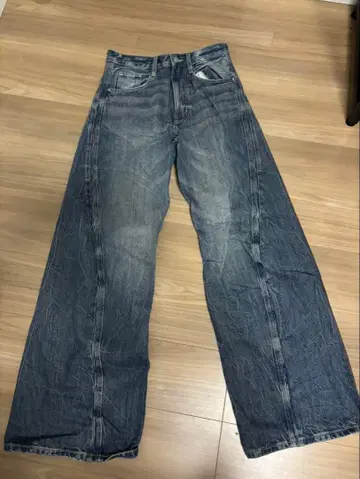 ZARA 배기 핏 데님 팬츠
