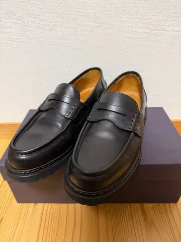 Berwick 코인 로퍼 5293 비브람솔 블랙 27cm
