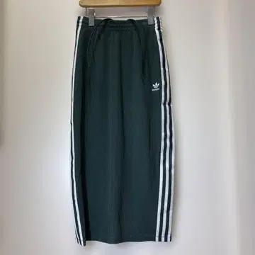 [ adidas ] S 롱 스커트 와플 쓰리 스트라이프