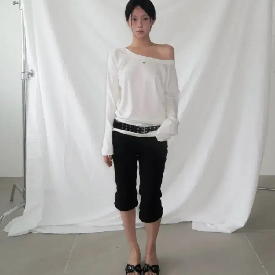 Arb Seam Detail Capri Pants