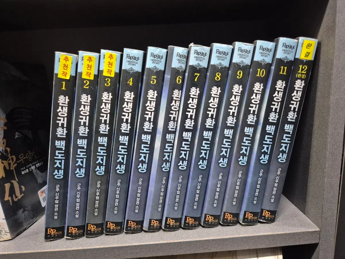 환생귀환백도지생(군주신무협소설)1~12완 교도소강력추천작