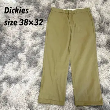 새상품급 디키즈 874 치노 팬츠 워크 팬츠 카키 38 x 32 빅사이즈