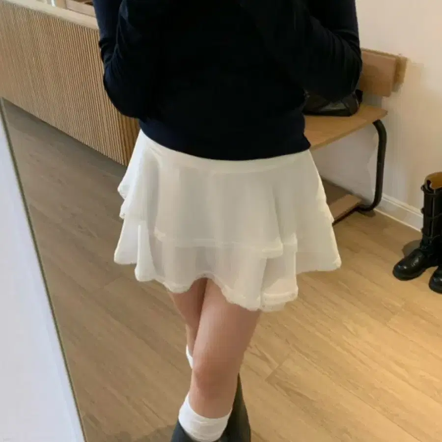 소버샵 스커트 petal lace skirt 레이스 스커트