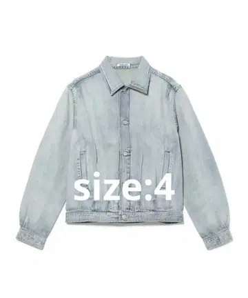 AURALEE FADED SELVEDGE LIGHT 데님 자켓