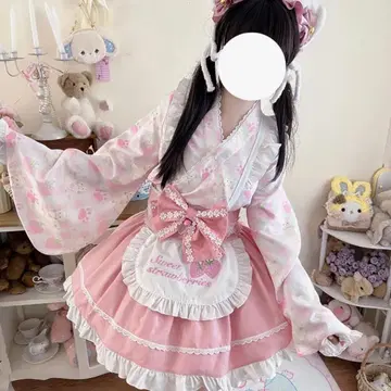 양산형 지뢰 유카타 드레스