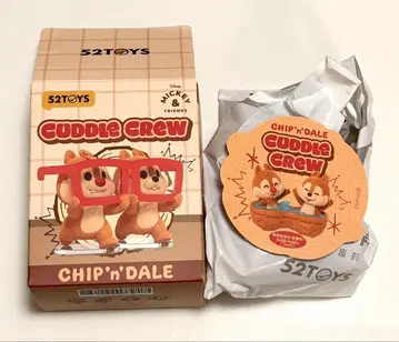 52TOYS 디즈니 칩과 데일 cuddle crew1