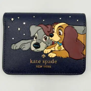 [ 새상품급 ] Disney x kate spade 101마리 강아지 이야기 접이식 지갑