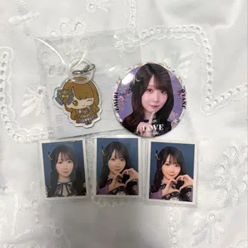이코럽 오타니 에미리 캔뱃지 ID 사진 메지루시 키링