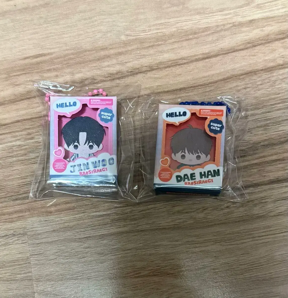 봄툰 홈파티 뽀시래기 미니어쳐 키링 청레 1995청춘레포트