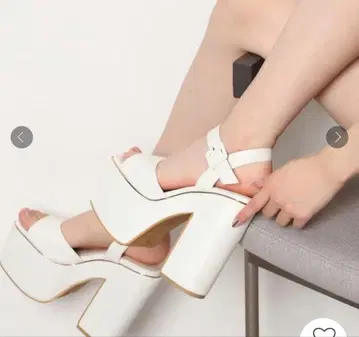 ESPERANZA 볼륨업 샌들 화이트 L