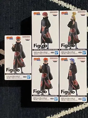 NARUTO 나루토 Figuno 피규어 아카츠키 전 4종 세트 PAIN