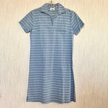 LACOSTE 라코스테 보더 원피스 튜닉
