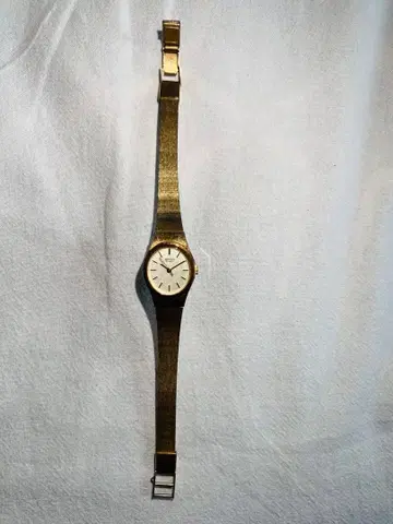 SEIKO QUARTZ 세이코 쿼츠 여성용 손목시계 골드 컬러