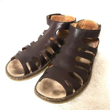 CAMPER 캠퍼 39 다크 브라운 샌들
