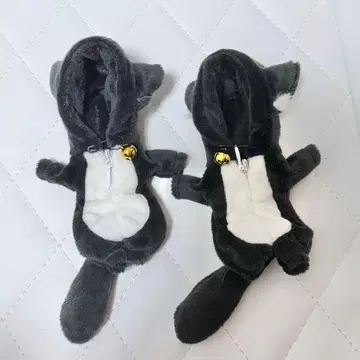넨도로이드 오비츠11 아웃핏 고양이 인형옷 2벌 세트