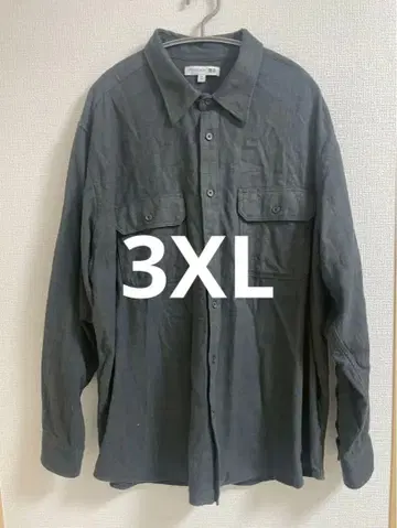 JW ANDERSON UNIQLO 긴팔 셔츠 체크 무늬 3XL