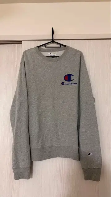 Champion 크루넥 맨투맨 그레이 L 사이즈