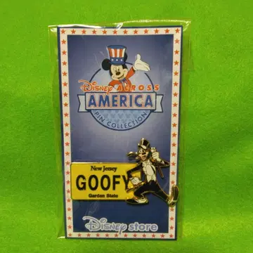 Disney Across America 핀 배지 Goofy