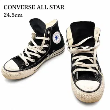 컨버스 올스타 CANVAS ALL STAR HI 블랙 24.5