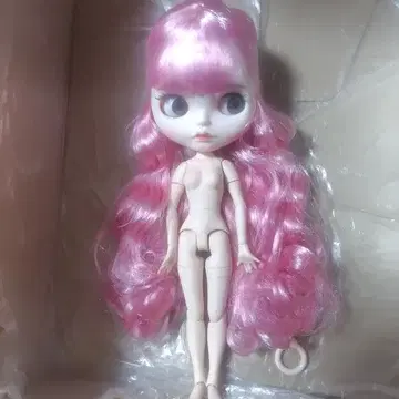 아이시 인형 핑크 헤어 본체
