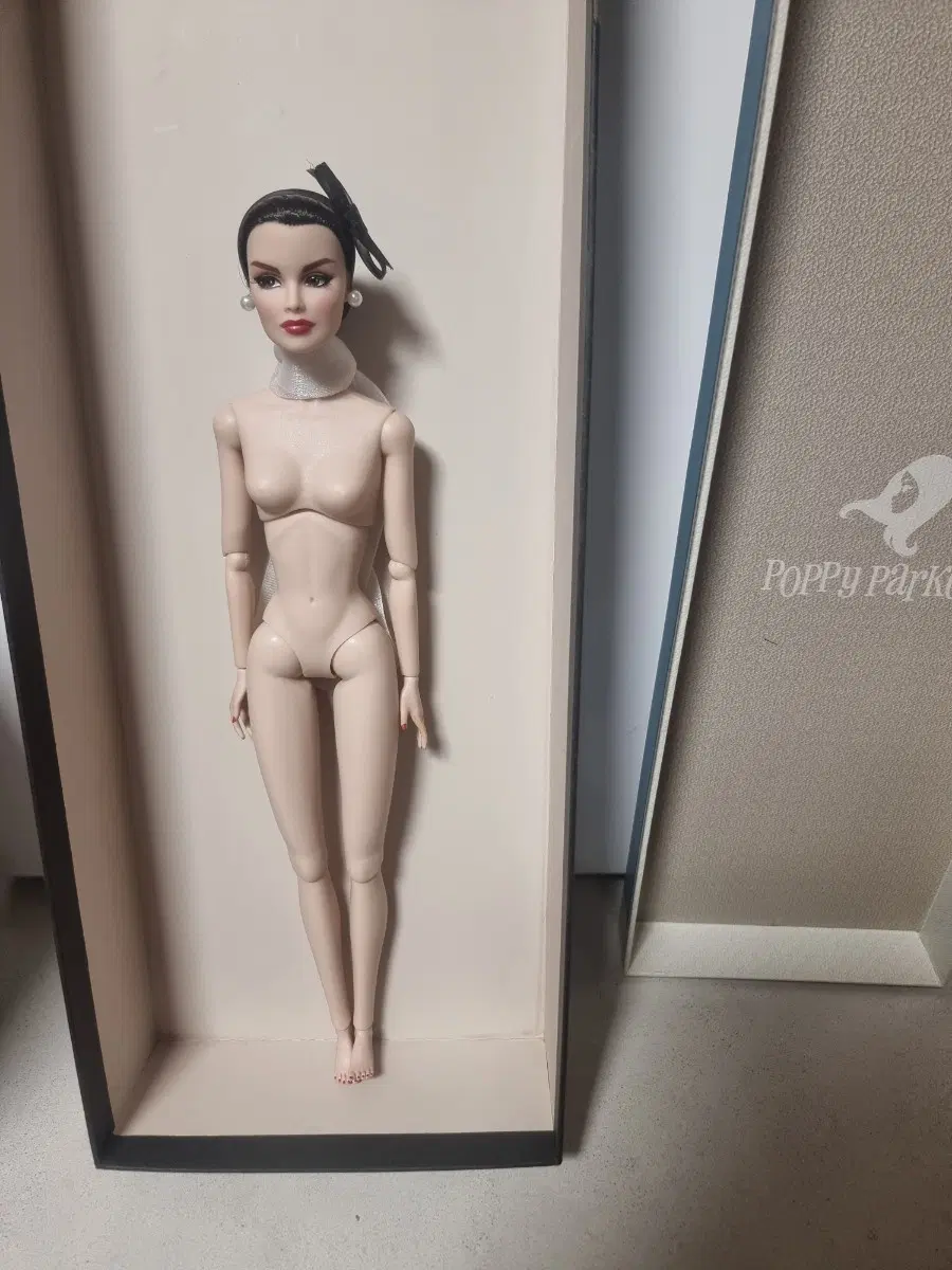 포피파커 누드 바비인형 실크스톤