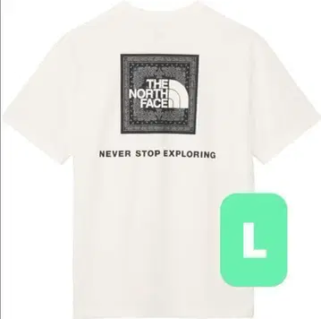 hi0591 더 노스페이스 티셔츠 NT32446 화이트 L