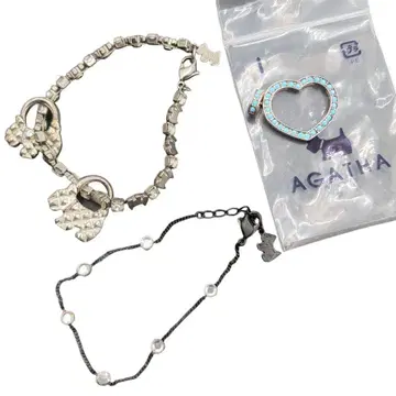 AGATHA 아가타 팔찌 2개 세트 참
