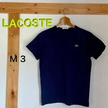 LACOSTE 라코스테 반팔 T셔츠 네이비 남성용 M 다크 네이비 사용 3회