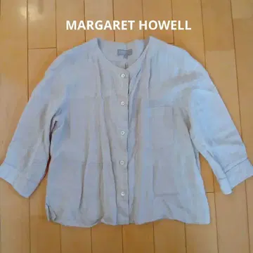 MARGARET HOWELL 린넨 셔츠 베이지 사이즈 I