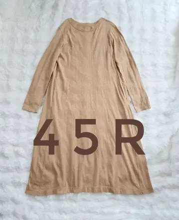 45R 긴팔 티셔츠 원피스