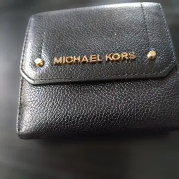 MICHAEL KORS 3단 폴더형 지갑 블랙