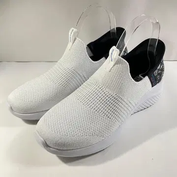 컨디션 최상 스케쳐스 슬립인 스니커즈 24.0cm 화이트