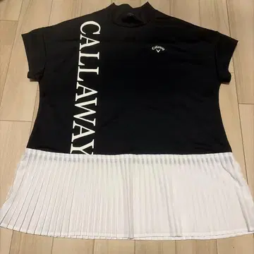 Callaway 모크넥 셔츠 블랙 M