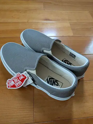 반스 슬립온 그레이 24.5cm