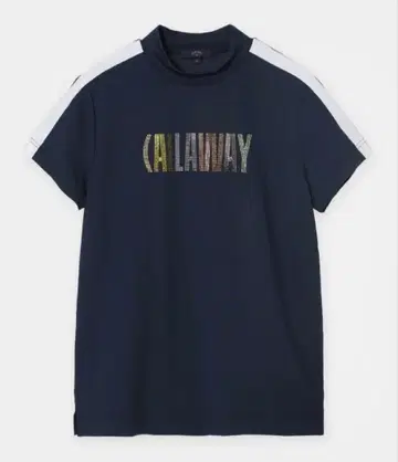 Callaway 여성용 골프웨어 모크넥 셔츠